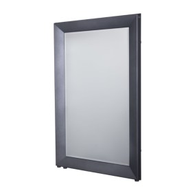 Grzejnik designerski Rama Mirror (RMM) w kolorze grafitowym